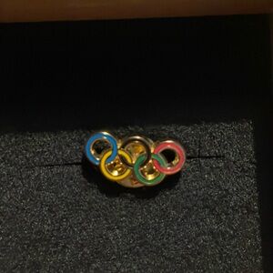 Olympic Rings Lapel Pin